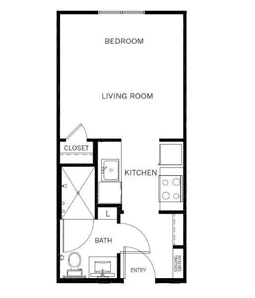 E1 - SMART 4-1355 floor plan